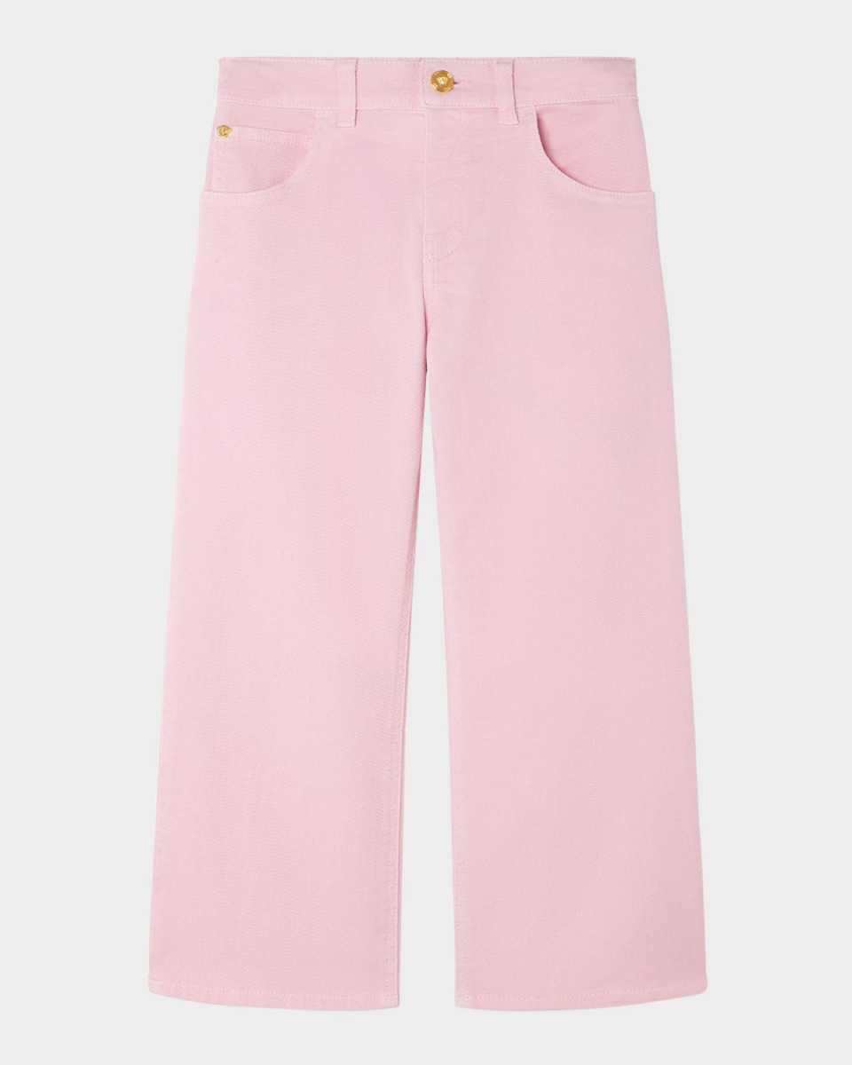 Girl's Stretch Denim Slim Fit Pants, Size 6-14